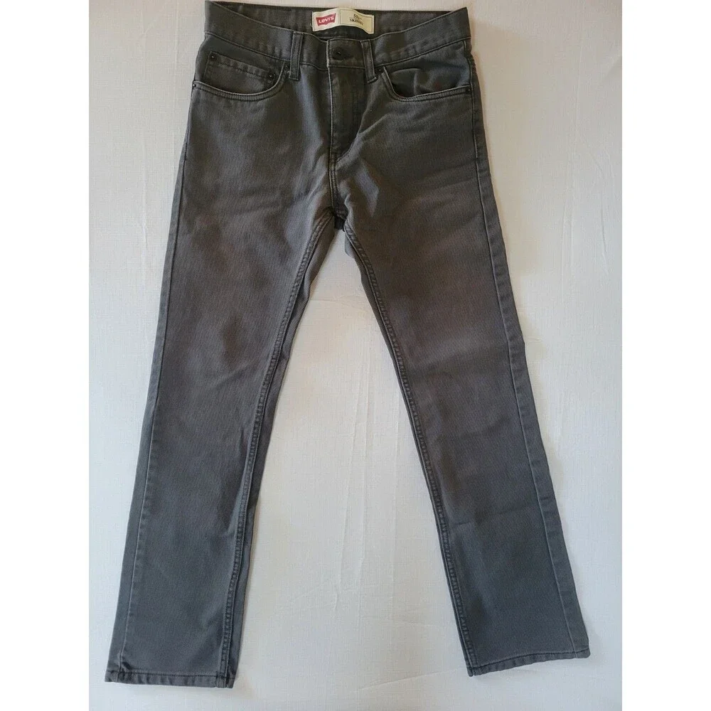 Levi’s 511 Slim Fit Gray Jeans 28W x 28L - Men’s 16 Reg